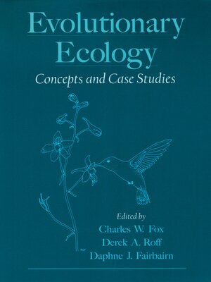 cover image of Evolutionary Ecology